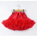 Raudonas pūstas sijonas, 27 cm ilgio