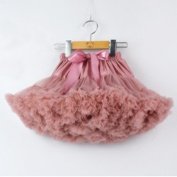 Dusty pink pūstas sijonas, 30 cm ilgio