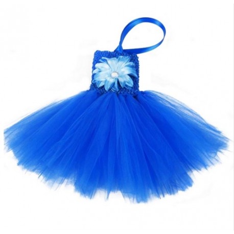 Mėlyna suknelė, 0 - 2 m. mergaitei