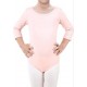 aRožinis (baby pink) triko, 3/4 ilgio rankovėmis, be užsegimo