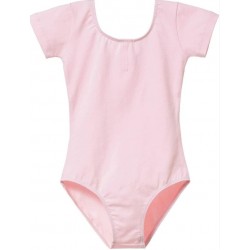 Rožinis (baby pink) triko, trumpomis rankovėmis, be užsegimo