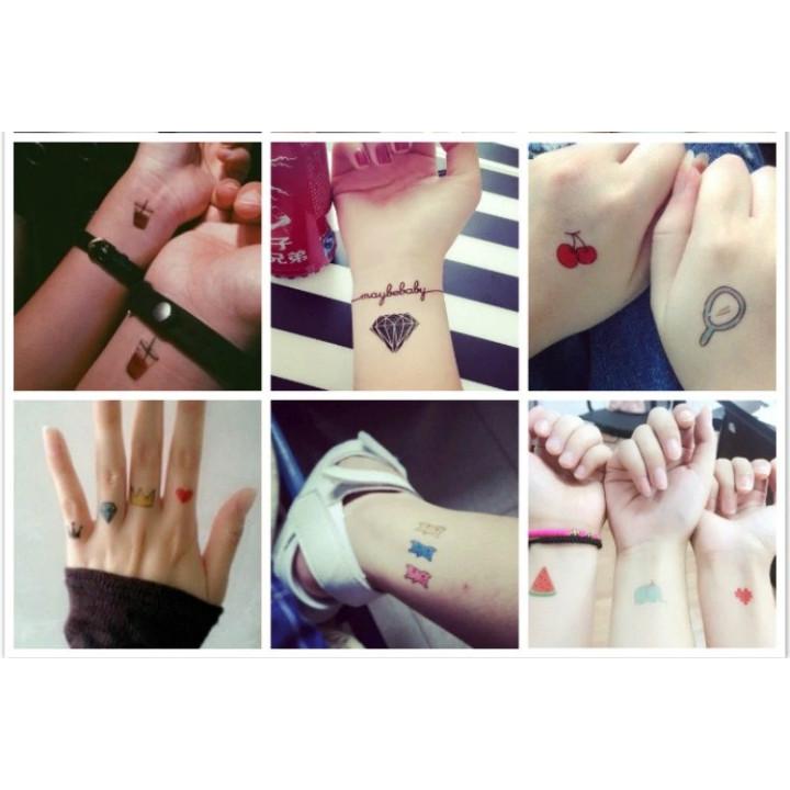 Laikinos tatuiruotės, 30 vnt
