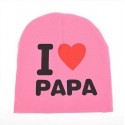 Kepurė, rausva I love PAPA