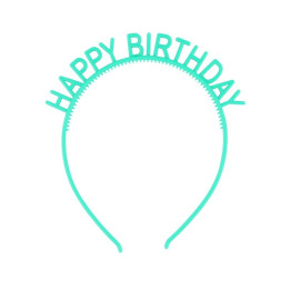 Žalias lankelis Happy birthday