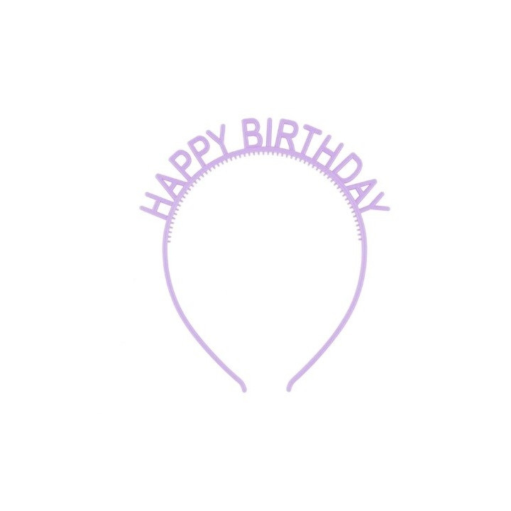 Violetinis lankelis Happy birthday