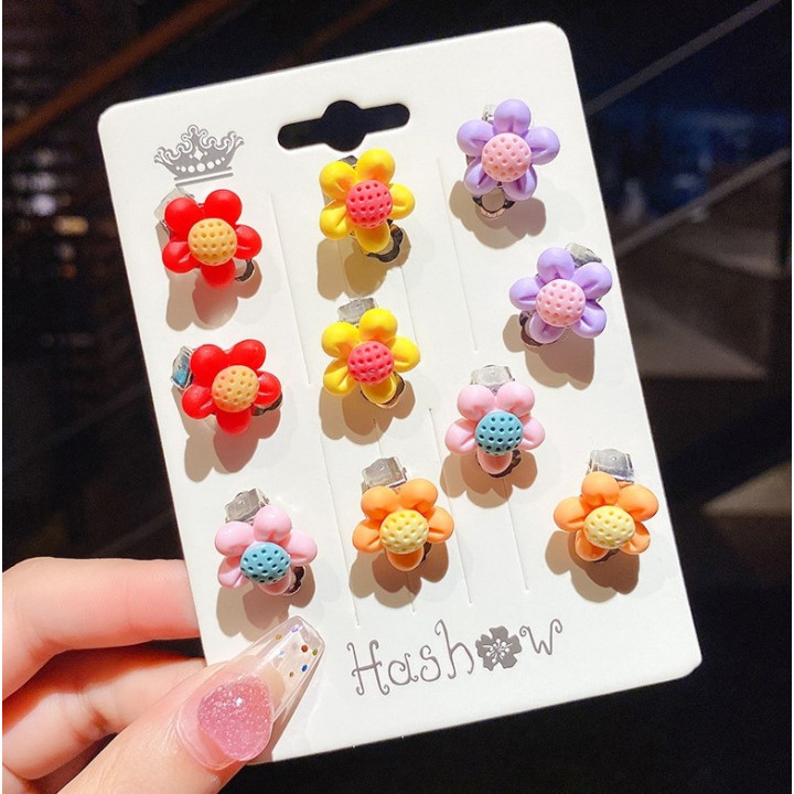 Auskarai su klipsais, 5 poros