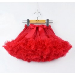 Raudonas pūstas sijonas, 27 cm ilgio