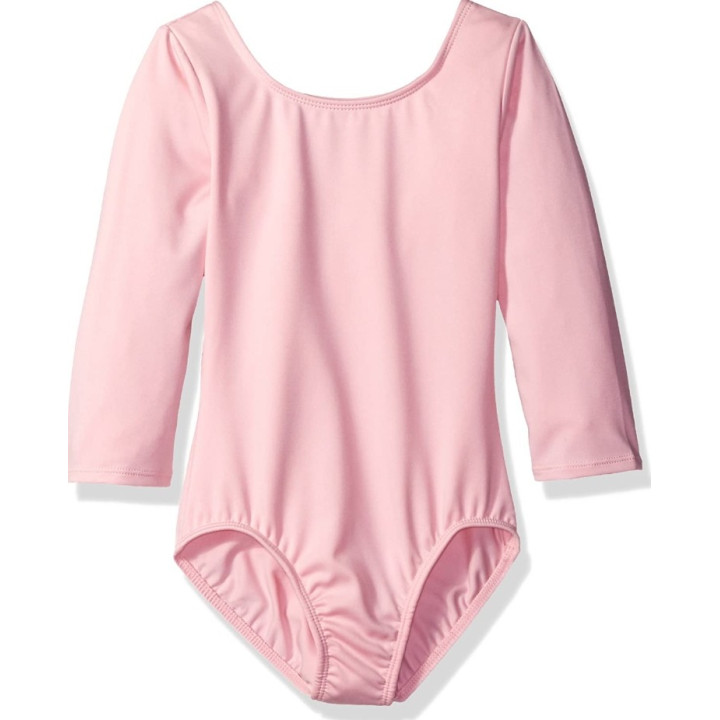 Rožinis (baby pink) triko, 3/4 ilgio rankovėmis, be užsegimo
