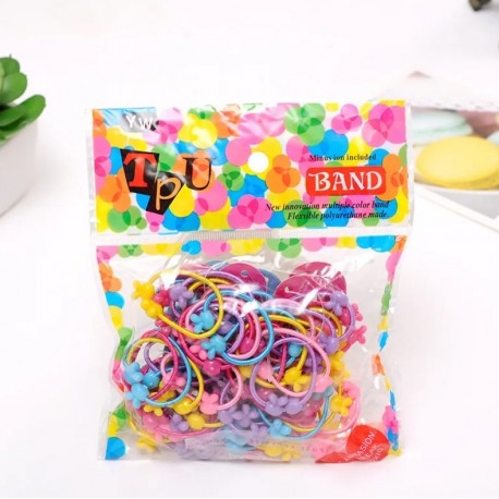 Plaukų gumytės, 10 vnt. 