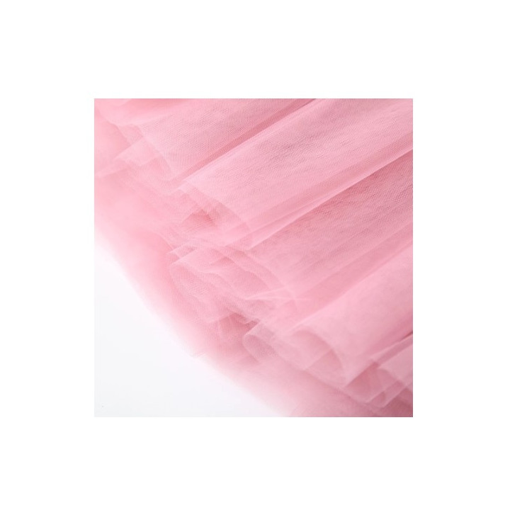 Dusty pink spalvos tiulio sijonas