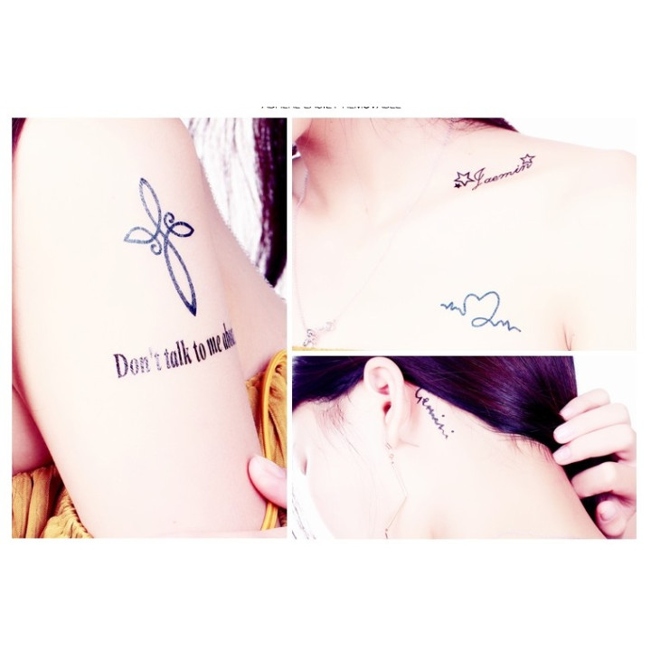 Laikinos tatuiruotės, 10 vnt