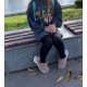 Juodos vienspalvės pėdkelnės, 50 denų