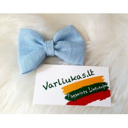 Žydras plaukų segtukas, kaspinėlis