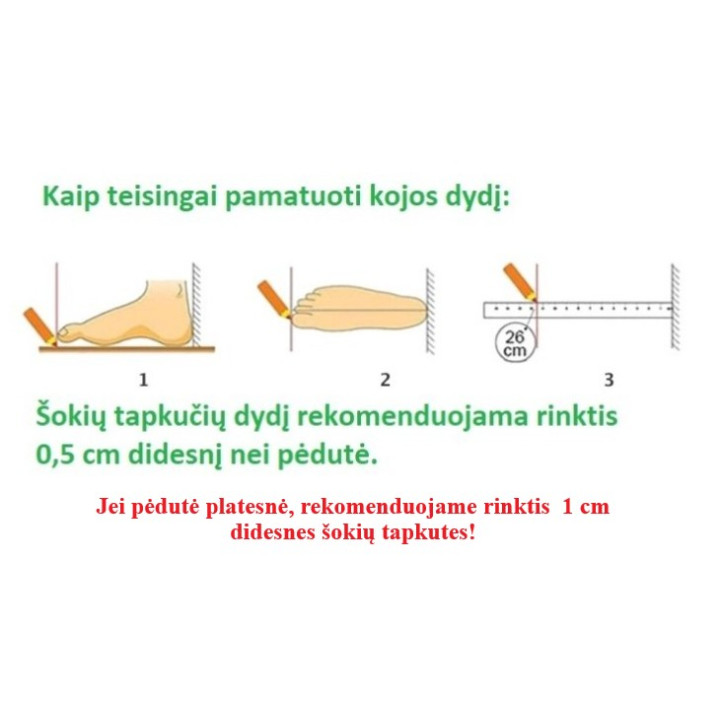 Smėlio spalvos šokių tapkutės, češkės