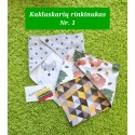 Kaklaskarės, 2 vnt