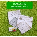 Kaklaskarės, 2 vnt
