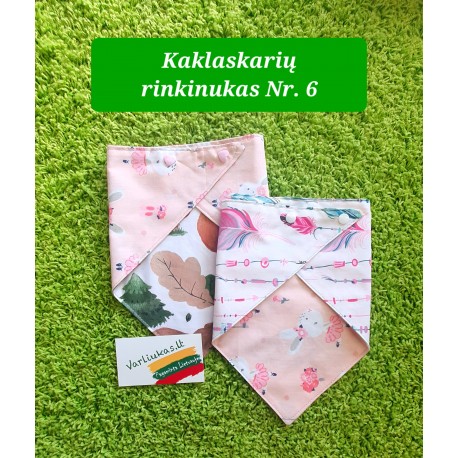 Kaklaskarės, 2 vnt