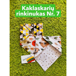 Kaklaskarės, 2 vnt