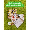 Kaklaskarės, 2 vnt