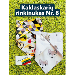 Kaklaskarės, 2 vnt