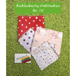Kaklaskarės, 2 vnt