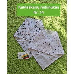 Rišamos kaklaskarės, 2 vnt