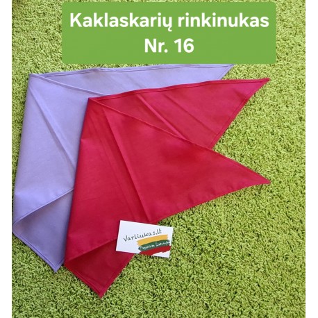 Rišamos kaklaskarės, 2 vnt