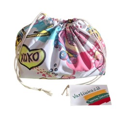 Medžiaginis sutraukiamas maišelis