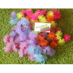 Plaukų gumytės, 2 vnt - įvairios spalvos