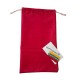 Šokių batelių maišelis, raudonas