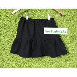 Juodas sijonėlis VARNELĖ