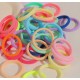 Didelės plaukų gumytės, įvairios spalvos, 30 vnt