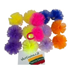 Plaukų gumytės, 2 vnt - įvairios spalvos