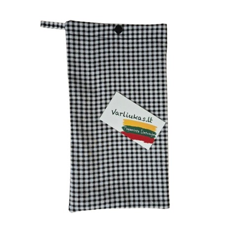 Šokių batelių maišelis, languotas