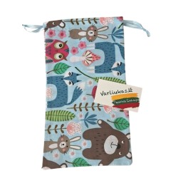 Šokių batelių maišelis - miško žvėreliai