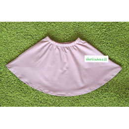 Dusty pink spalvos sijonėlis, 34 cm ilgio (M110)