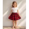 Languotas  flanelės sijonas, 5-6 m (M124)