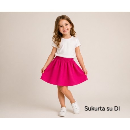 Lininis sijonas, 5-6 m (M127)