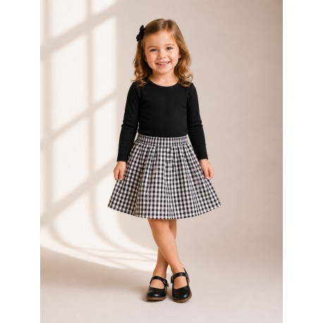 Languotas  medvilninis sijonas, 5-6 m (M130)