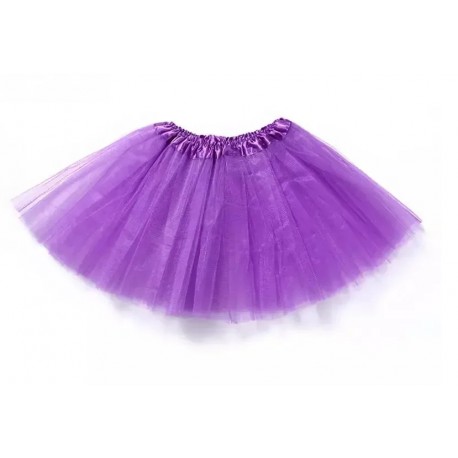 Violetinis pūstas TUTU sijonas