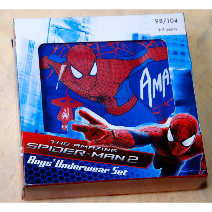 Berniukų apatinių komplektukas Spider-Man
