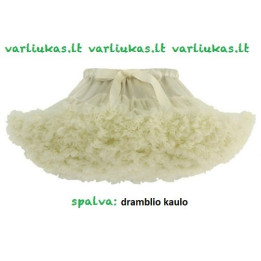 Dramblio kaulo spalvos sijonėlis, 30 cm ilgio