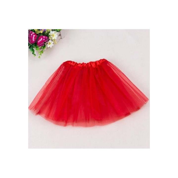 Raudonas TUTU sijonėlis