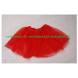 Raudonas TUTU sijonėlis